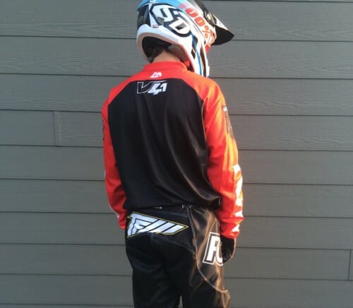 FCTN - "Red Bombers" Motocross Gear Set - Image 3