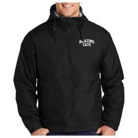Blazing Cats - Black Lined Jacket (JP56)