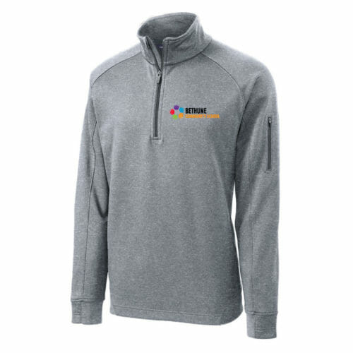 Bethune Community School - Embroidered 1/4-Zip Jacket (Style 2) (F247)