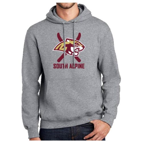 Lakeville South Alpine Ski - Printed Pullover Hoodie (PC90H) - Image 2