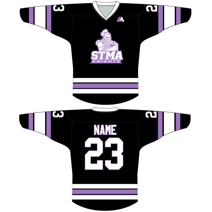 Hockey Fights Cancer FullDye Hockey Jersey Custom Apparel Inc.