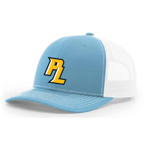 Prior Lake Thunder - Columbia/White Embroidered Snapback Baseball Cap (112)
