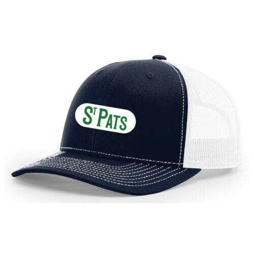 St. Pats Hockey - Navy/White Embroidered Snapback Baseball Cap (112)