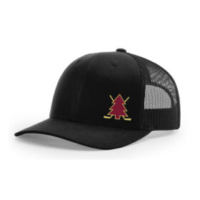 Lakeville Lumberjacks - Black Embroidered Snapback Baseball Cap (112)