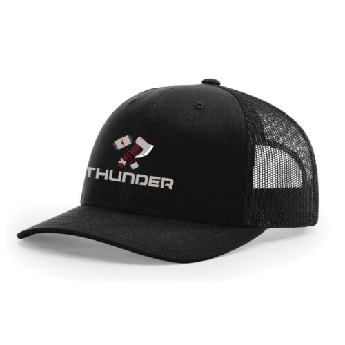 South Metro Thunder - Black Embroidered Snapback Baseball Cap (112)