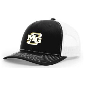 OMGAA Baseball - Black/White Embroidered Snapback Baseball Cap (112)