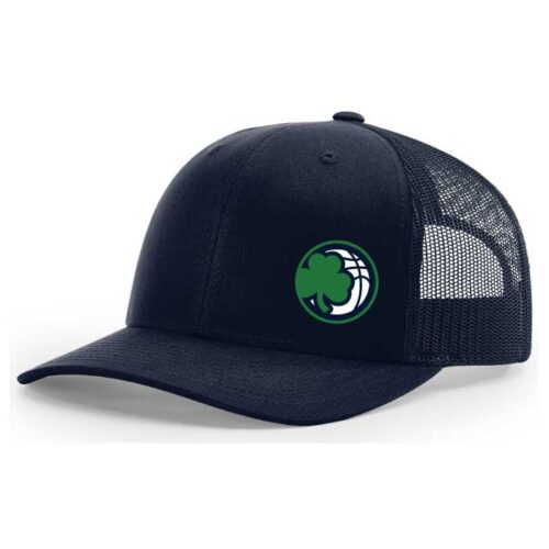 Rosemount Travel Basketball - Navy Embroidered Snapback Baseball Cap (112)