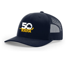RAHA Boosters - 50th Anniversary Embroidered Snapback Baseball Cap (112)