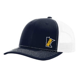 RHS Shamrock Store - Navy/White Embroidered Snapback Baseball Cap (112)