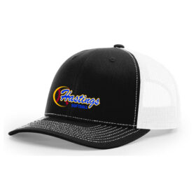 Hastings Raiders Softball - Black/White Embroidered Snapback Baseball Cap (112)