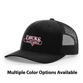 Dicks Valley Service - Embroidered Snapback Baseball Cap (112)