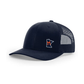 Minneapolis Millers Baseball - Navy Embroidered Snapback Baseball Cap (112)
