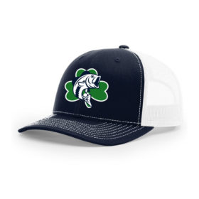 Rosemount Fishing - Navy/White Embroidered Snapback Hat (112)