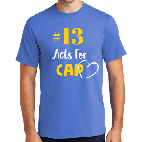 Rosemount 13 Acts for Cap - Printed Cotton Tee Shirt (PC61)