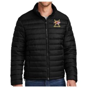 Lakeville South Alpine Ski - Black Embroidered Port Authority® Horizon Puffy Jacket (J364)