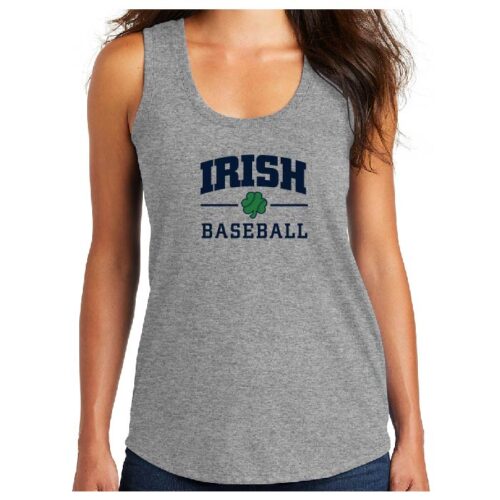 RHS Baseball - Printed Women’s Perfect Tri Racerback Tank - (DM138L) - Image 2