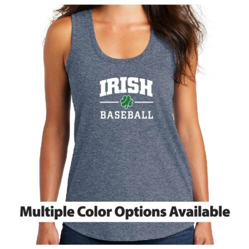 RHS Baseball - Printed Women’s Perfect Tri Racerback Tank - (DM138L)