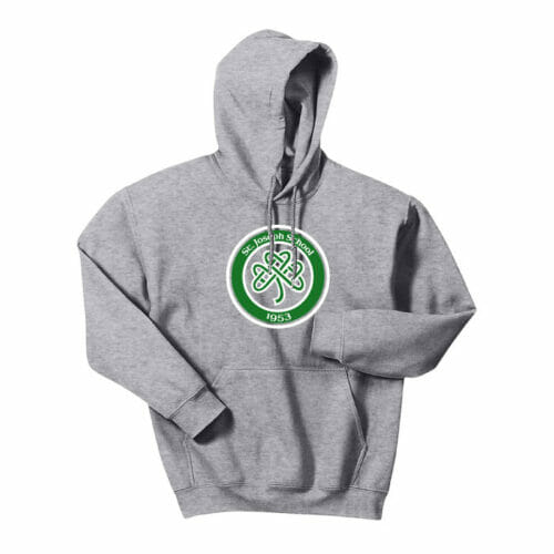 St. Joseph School - Printed Hooded Sweatshirt (18500) - Image 2