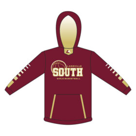 Lakeville South Girls Travel Basketball - Full-Dye Hoodie