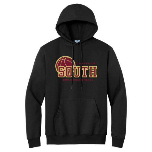 Lakeville South Girls Travel Basketball - Printed Pullover Hoodie (PC90H) - Image 2