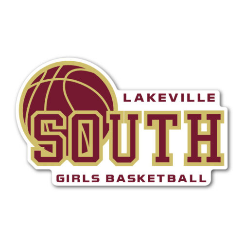 Lakeville South Girls Travel Basketball - Vinyl Sticker