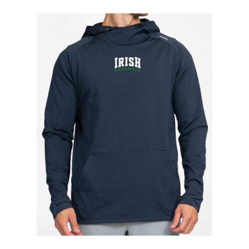 Rosemount Baseball Coaches - Navy Embroidered UNRL Crossover Hoodie II
