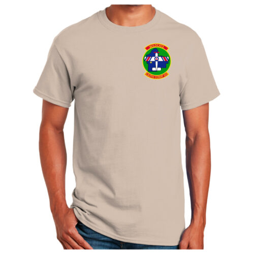 Civil Air Patrol 130th Composite Squadron - Sand Gildan® Ultra Cotton® 100% US Cotton T-Shirt (2000)