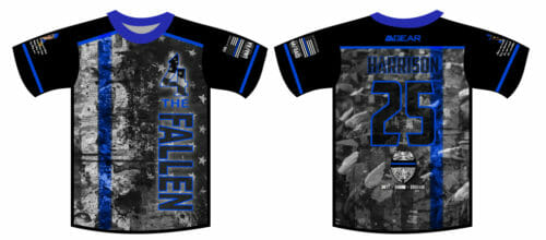 2016 4 The Fallen Police Full Dye Jersey