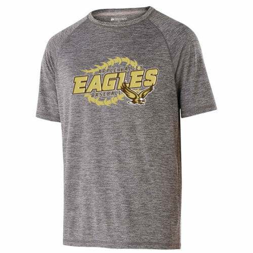 Apple Valley Baseball - Vinyl Heather Tee Shirt (222522)