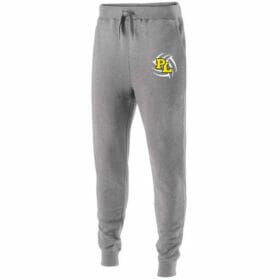 Prior Lake Volleyball - Charcoal Heather Embroidered Fleece Jogger (229548)