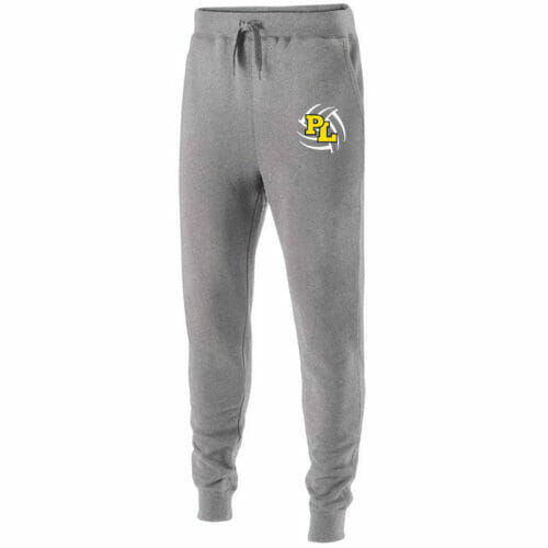 Prior Lake Volleyball - Charcoal Heather Embroidered Fleece Jogger (229548)