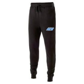 MN ICE - Black Embroidered Jogger (229548)