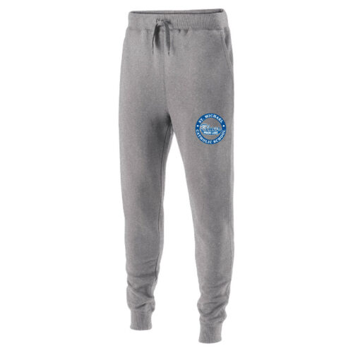 St. Michael Basketball - Charcoal Heather Embroidered Jogger (229548)