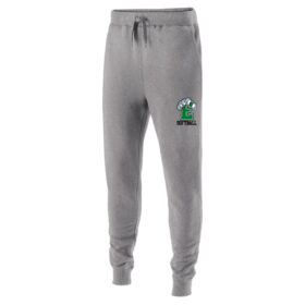 Eagan High School Softball - Charcoal Heather Embroidered Jogger (229548)