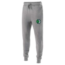 Rosemount Travel Basketball - Charcoal Heather Embroidered Fleece Jogger (229548)