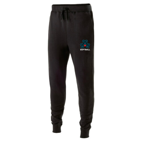 Catalyst Softball - Black Embroidered Jogger (229548)