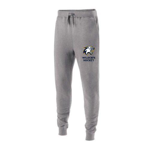 River Falls HS Hockey - Charcoal Heather Embroidered Jogger (229548)