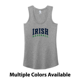 Rosemount Baseball - Printed Women’s Perfect Tri Racerback Tank - Irish Block (DM138L)
