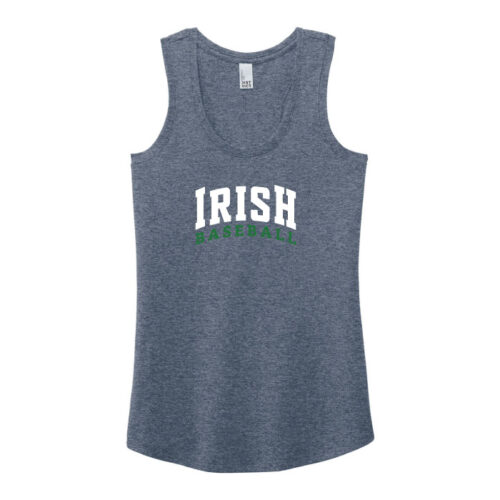 Rosemount Baseball - Printed Women’s Perfect Tri Racerback Tank - Irish Block (DM138L) - Image 2