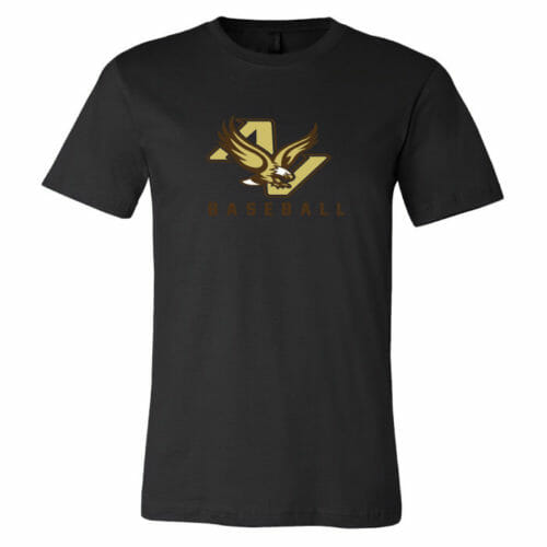 Apple Valley Baseball - Vinyl Cotton Tee Shirt (3001)