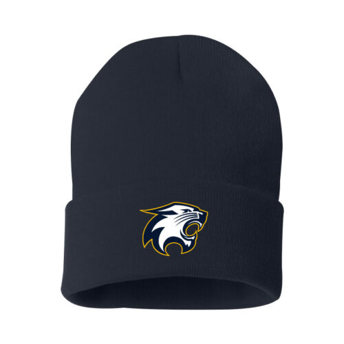 River Falls HS Hockey - Navy Embroidered Cuffed Beanie (SP12)