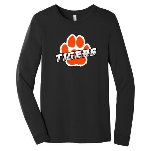 Farmington Elementary School - Black Longsleeve Printed Tee (BC3501) - Image 2
