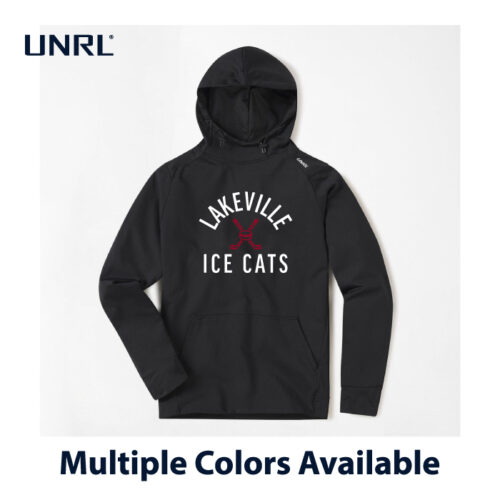 Lakeville IceCats Hockey - 3D Embroidered UNRL Crossover Hoodie II