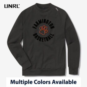 Farmington Youth Basketball - 3D Embroidered UNRL Crossover Crewneck