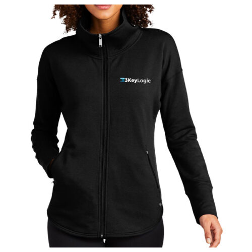 3KeyLogic - Embroidered OGIO® Ladies Luuma Full-Zip Fleece (LOG812) - Image 2