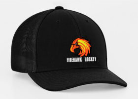 Firehawks Hockey - Embroidered Baseball Cap (404M)