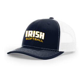 RHS Girls Softball - Navy/White Embroidered FlexFit Baseball Cap (404M)