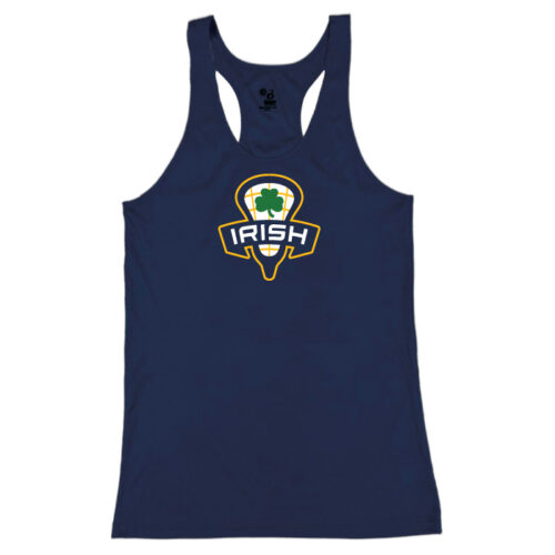 Rosemount Youth Lacrosse - Printed Navy Racerback Tank (416600)