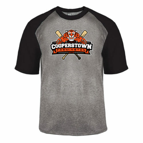 Farmington Cooperstown - Vinyl Raglan Tee Shirt (4341) - Image 3