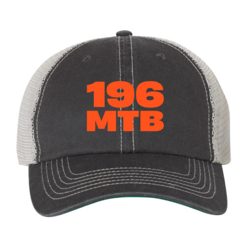 196 MTB - Embroidered Vintage Trucker Cap (4710) - Image 2